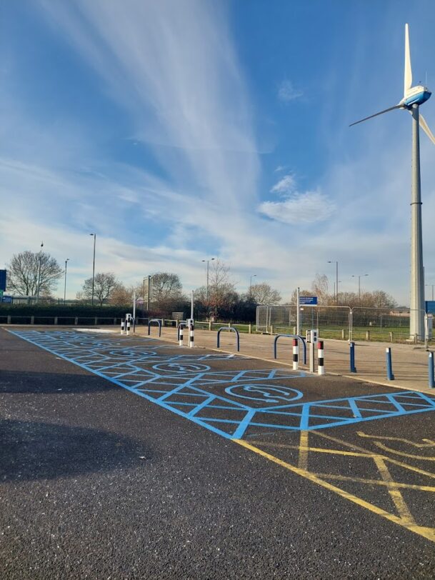SYMCA EV Charging Scheme Installation at Doncaster site